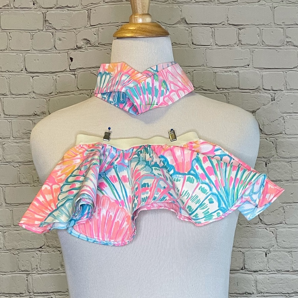Lilly inspired baby skirt and headband set